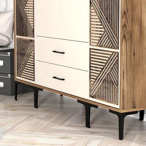 купить Шкаф Trendy Kumsal PTP-Nuc, Crema в Кишинёве 