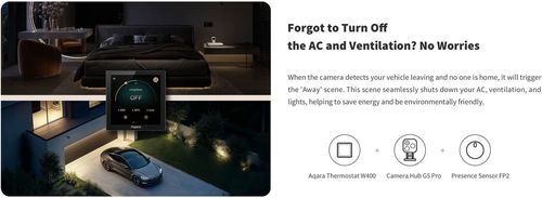 cumpără Termostat de cameră Aqara Intelligent Thermostat W400 Apple HomeKit, черный (ZNWKQ14LM) în Chișinău 