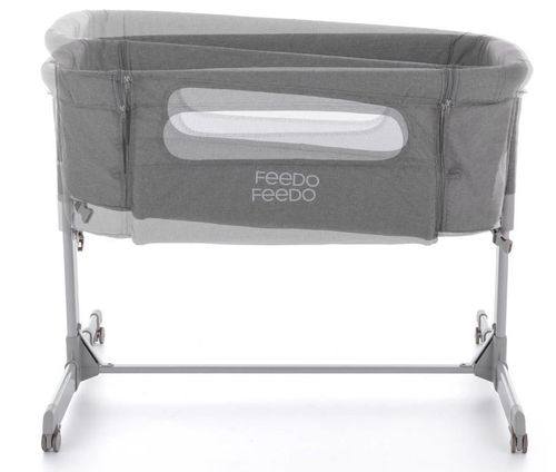 cumpără Leagăn Feedo 925112 Patut co-sleeper pliabil 2in1 Gri în Chișinău 