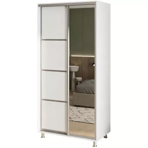 cumpără Dulap my-STYLE C10H1T02BM01-U21, 100x210, белый în Chișinău 