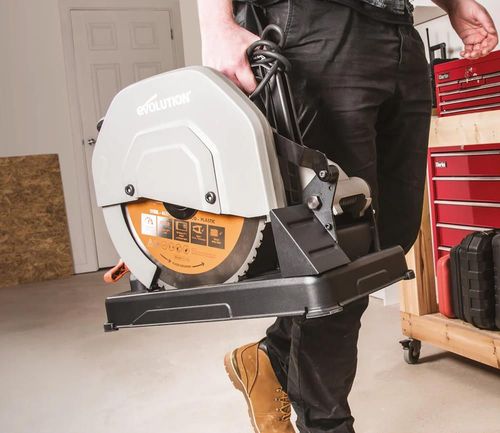 купить Стационарный инструмент Evolution R355CPS 14 Multipurpose Chop Saw (I035A) в Кишинёве 