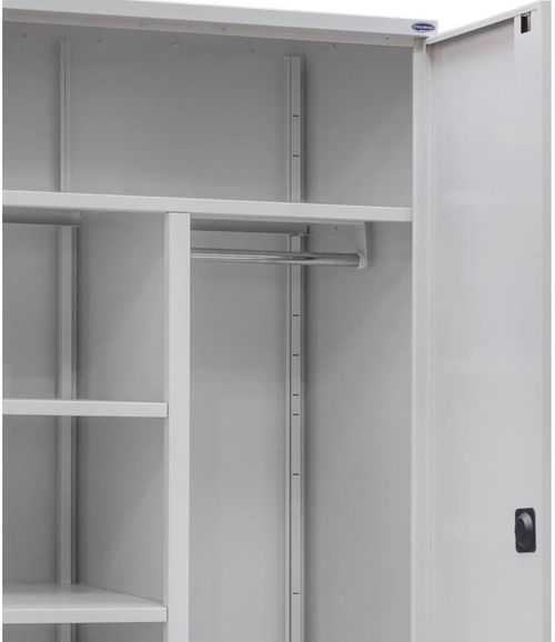 купить Офисная металлическая мебель УХЛ-МАШ ШКГ-10 ог Шкаф гардеробный офисный (1970х1000х455) в Кишинёве 