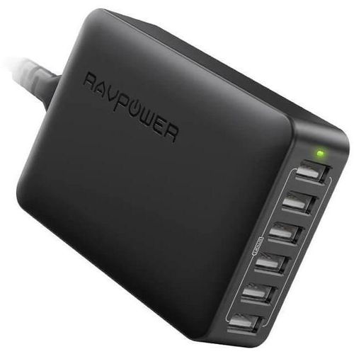 купить Зарядное устройство сетевое RavPower RP-PC028 60W with 6 USB в Кишинёве 