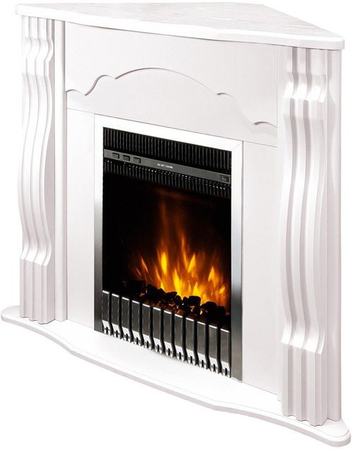 купить Камин электрический ArtFlame Clasic de colt white & Gala silver в Кишинёве 