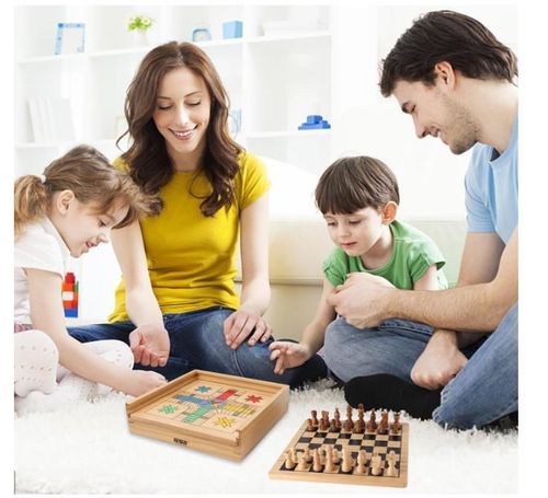 cumpără Joc educativ de masă ToyMall 008906 Chess 9in1 în Chișinău 