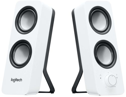 купить Колонки мультимедийные для ПК Logitech Z200 White в Кишинёве 