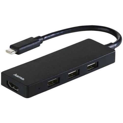 cumpără Accesoriu laptop Hama 135762 USB-Type-C-hub 1:3, 3x USB-A 2.0, HDMI™ în Chișinău 