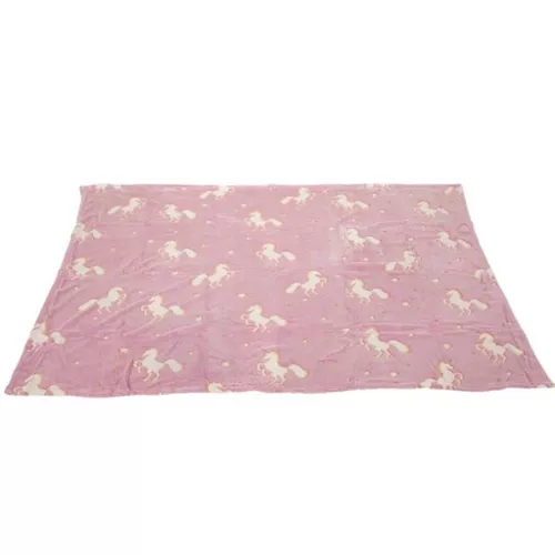 cumpără Lenjerie de pat pentru copii Toi-Toys 35563A Pătură pentru copii care luminează în întuneric, cu unicorn în Chișinău 