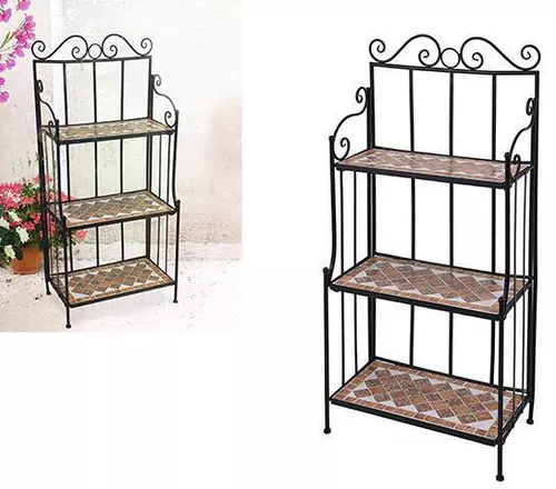 купить Подставка для цветов Promstore 24739 Подставка для цветов 3 уровня 117x56x30cm в Кишинёве 