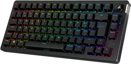 купить Игровая клавиатура HyperX 91Y91AA#ACB, Alloy Rise 75 Wireless RGB (RU) в Кишинёве 