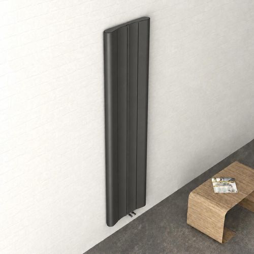 cumpără Radiator Carisa CURVY 1800x495 CUR 9005 TEX Black (4 elem) alum în Chișinău 