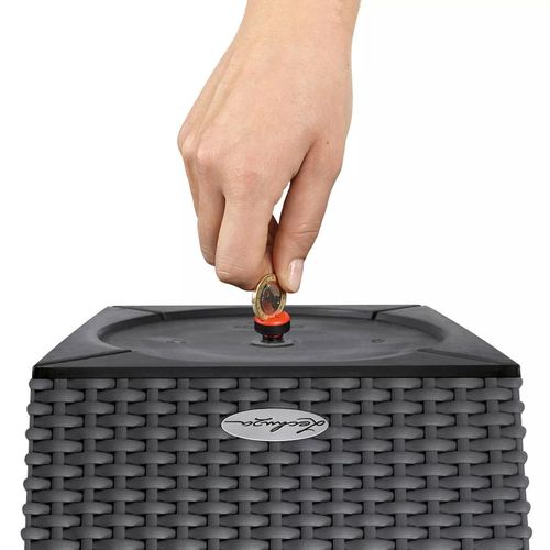 cumpără Ghiveci pentru flori Lechuza Cube Cottage 40, Mocha în Chișinău 