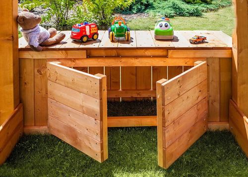 cumpără Teren de joacă Fungoo FORTRESS Toybox teak painted în Chișinău 