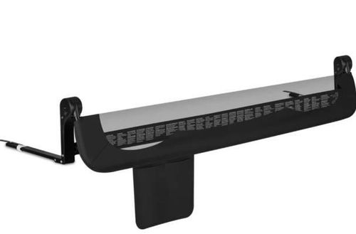 купить Бортик для кроватки Lionelo Eva Black Onyx, 150x42cm (protectie pliabilă pentru pat) в Кишинёве 