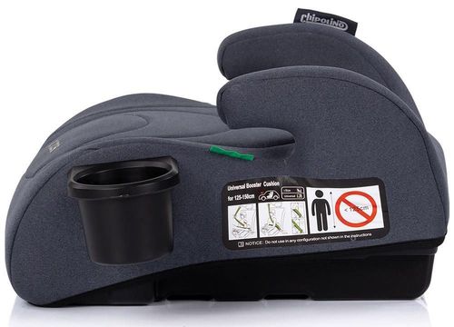 cumpără Scaun auto Chipolino SDKGB02601CH I-Size 125-150cm GO BOOST charcoal în Chișinău 