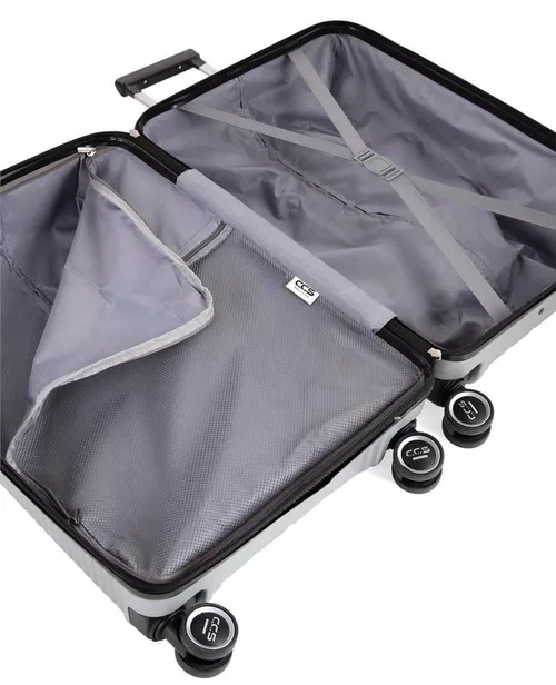 купить Чемодан CCS 5224 M Silver в Кишинёве 