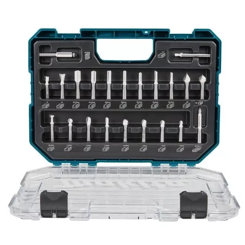 купить Набор головок, бит, насадок Makita D-74784 Set 22 buc freze pt caneluri 8mm в Кишинёве 