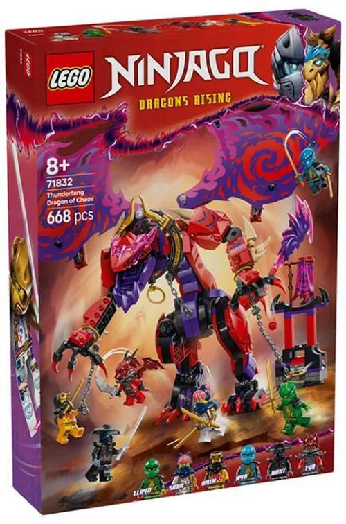 купить Конструктор Lego 71832 Ninjago Thunderfang al dragonului haosului в Кишинёве 