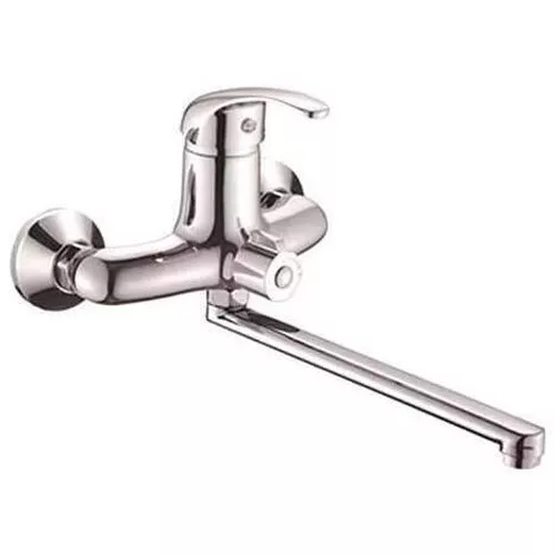 купить Смеситель для ванны Silvera MPN22210, cu pipa lunga, 30F, crom, Moderna в Кишинёве 