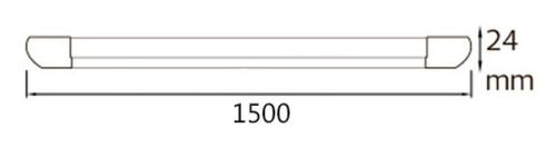 купить Освещение для помещений Horoz TETRA/SQ-72W, 6400K, 150cm, negru (0LBL-052-005-0150-050) в Кишинёве 