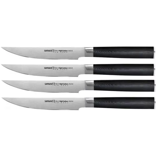 купить Набор ножей Samura MO-V steak 120mm, 4buc. (SM-0031S) в Кишинёве 