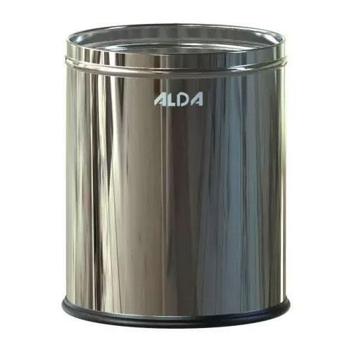 купить Урна для мусора Alda 607 ROOM BASKET 7L, 25*20cm, inox lucios в Кишинёве 
