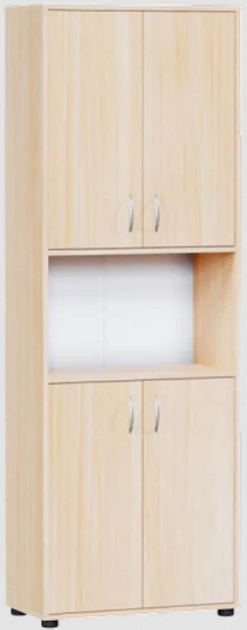 cumpără Dulap de birou Tisam Шкаф книжный полузакрытый 4-дверный 802х403х1816мм (0633) în Chișinău 