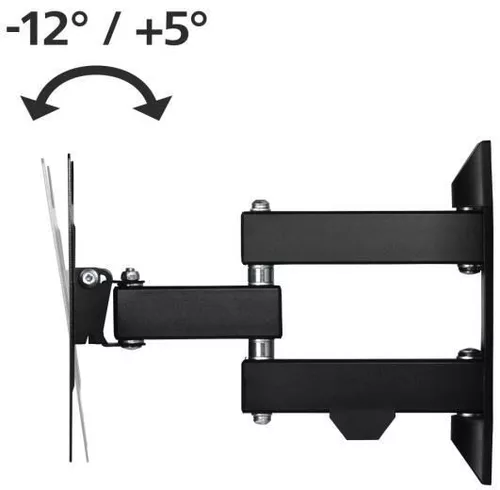 cumpără Suport TV de perete Hama 118101 Fullmotion TV Wall Bracket, 122cm (48"), 2 arms, black în Chișinău 