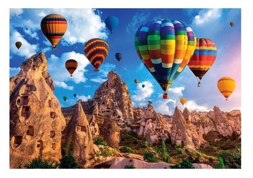 купить Пазл Clementoni Puzzle 1000 Balloons in Cappadocia (39988) в Кишинёве 