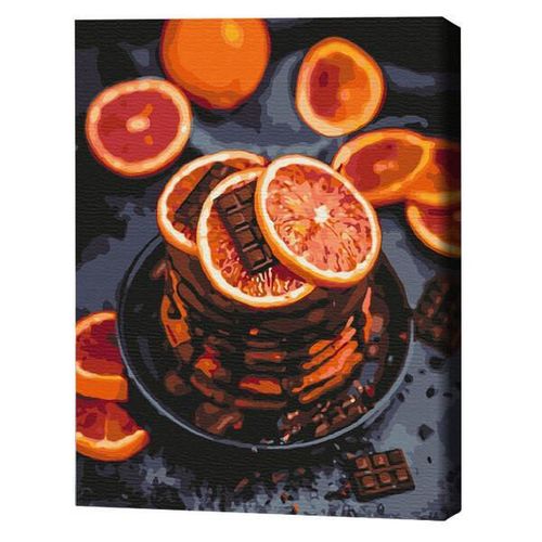 купить Картина по номерам BrushMe BS51822 (în cutie) Clătite de portocale в Кишинёве 