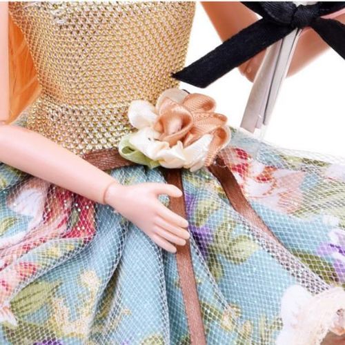 купить Кукла Essa QJ078D Păpușa Emily de vară cu buchet și accesorii в Кишинёве 