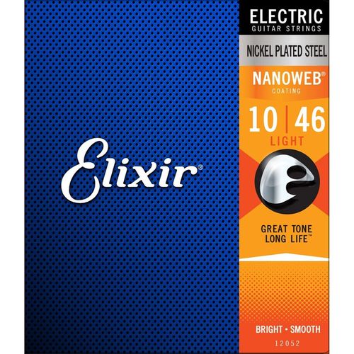 cumpără Coarda pentru instrument muzical Elixir Nanoweb Electric Light 12052 în Chișinău 
