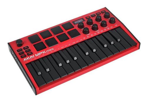 купить Аксессуар для музыкальных инструментов Akai MPK Mini MK3 Red Black в Кишинёве 