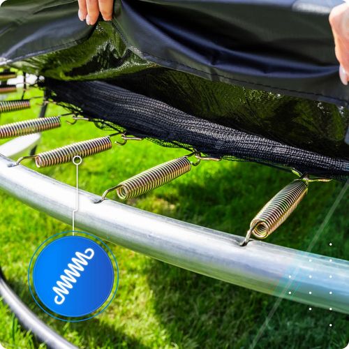 cumpără Trambulină Thunder INSIDE ELITE 4.5FT (140cm) Black în Chișinău 