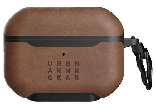 cumpără Accesoriu pentru aparat mobil UAG 102256118380, for Apple Airpods Pro Metropolis case, LTHR ARMR- BROWN în Chișinău 