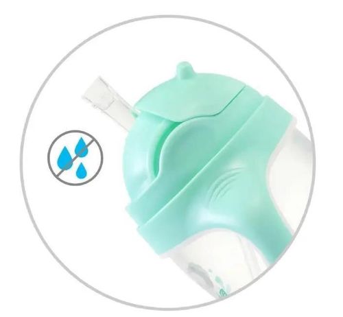 cumpără Cană cu pai BabyOno 1464/03 Cupa de baut cu un paie ponderat (mentol) în Chișinău 