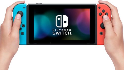 купить Джойстик для компьютерных игр Nintendo Switch Joy-Con Pair (Neon Blue & Neon Red) в Кишинёве 