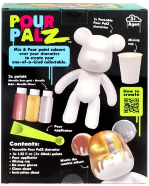 купить Набор для творчества miscellaneous GSG25021 Pour Palz DIY Paint Bear, Metal Magic в Кишинёве 