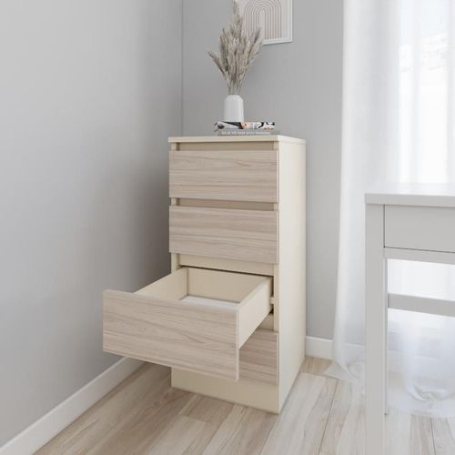 купить Комод Smartex (16006) Т1 40cm Ivory+Stejar Deschis в Кишинёве 