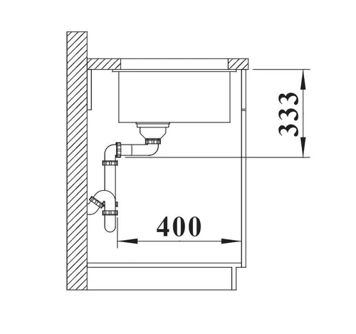 купить Мойка кухонная Blanco Rotan 700-U (521344) в Кишинёве 