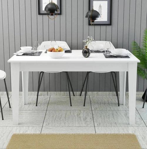 купить Стол Trendy Milano 519-Alb 145x75x88cm в Кишинёве 