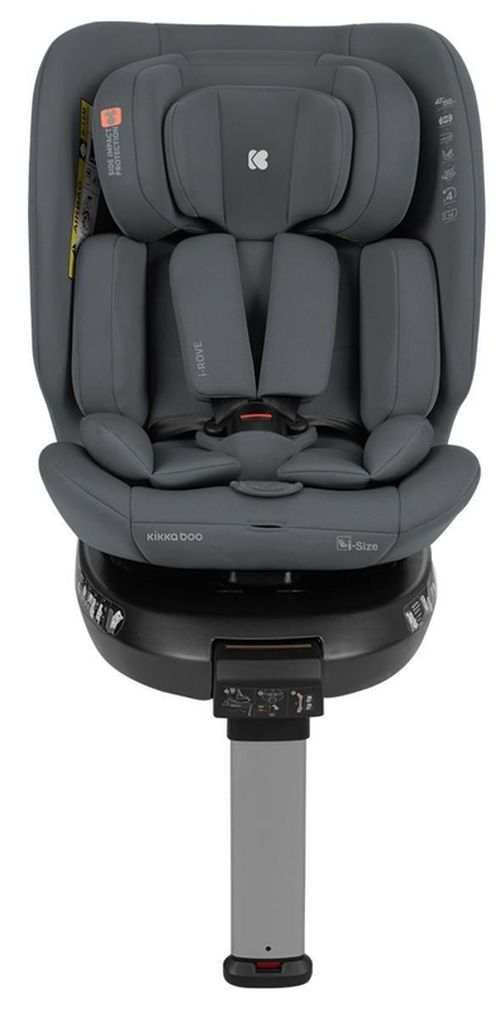 купить Автокресло Kikka Boo 31002100042 i-Rove Dark Grey i-Size, 40-150 cm в Кишинёве 