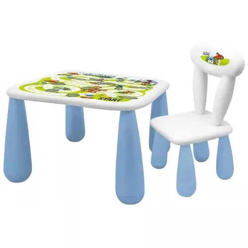 купить Набор детской мебели Maltex Luna The Smurfs White Blue в Кишинёве 