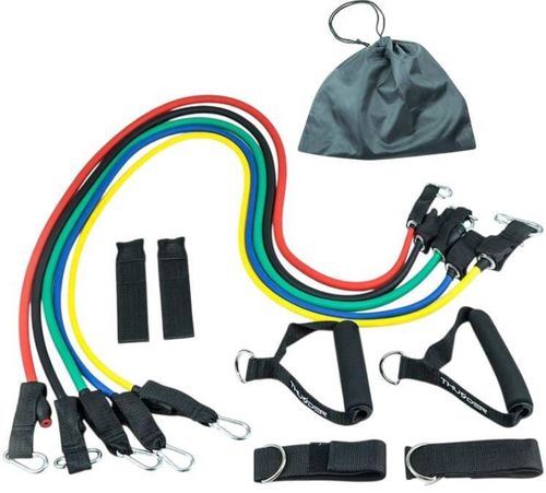 купить Эспандер Thunder Набор из 5 разноцветных эластичных лент сопротивления (EX031) в Кишинёве 