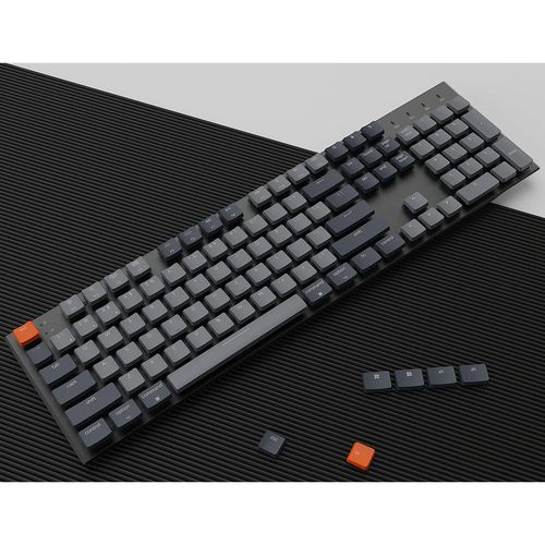 купить Клавиатура Keychron K5 Wireless Custom Mechanical Keyboard (K5-E3), Ultra-slim, Full Size layout, RGB Backlight, Keychron Low-Profile Optical Brown Switch, Hot-Swap, Bluetooth, USB Type-C, gamer (tastatura/клавиатура) в Кишинёве 