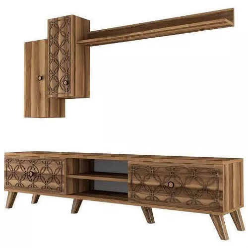 cumpără Set mobilă living Trendy Clasa S, Nuc 180x44x35cm în Chișinău 