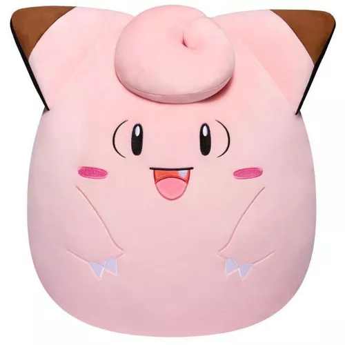 купить Мягкая игрушка Squishmallows SQPK204A Pokemon Plush Clefairy, 50cm в Кишинёве 
