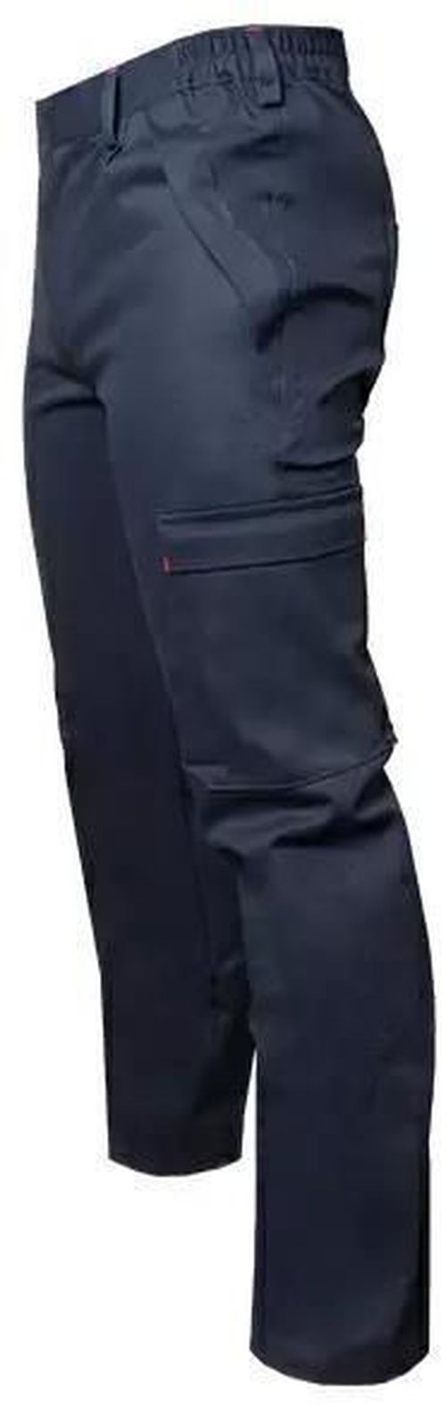 купить Спецодежда Profmet 365607 Сварочные брюки, размер S, 100% хлопок, огнестойкая и антистатическая, плотность 350 г/м² г/м², темно-синий в Кишинёве 