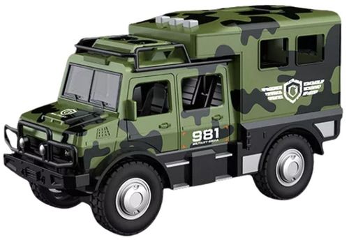 купить Машина Wenyi WY981A 1:16 Mașină militară inerțială, camuflaj verde (lumină/sunet) в Кишинёве 