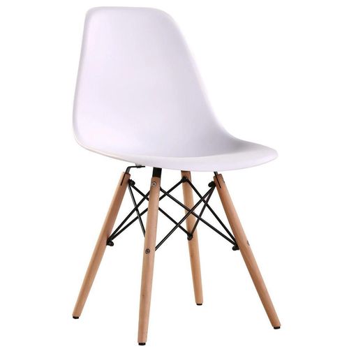 купить Стул Deco Eames A-37 White в Кишинёве 